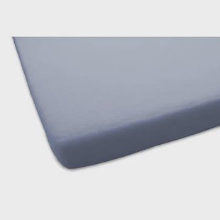 Dutch Dreams Hoeslaken Flanel Stretch - 25cm Hoek - 2x - licht blauw