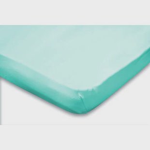 Eleganzzz Topper Hoeslaken Jersey Katoen Stretch - aqua