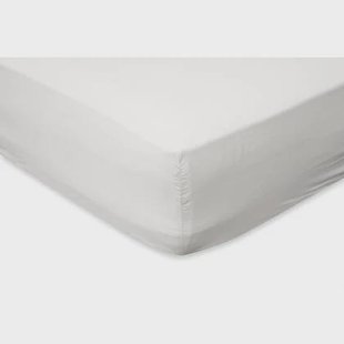 Eleganzzz Hoeslaken Katoen Perkal 35cm Hoekhoogte - wit