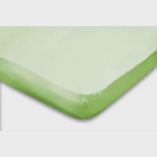 Eleganzzz Topper Hoeslaken Jersey Katoen Stretch - lime