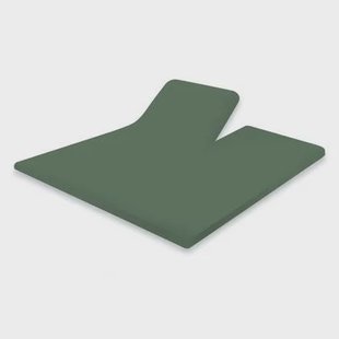 Eleganzzz Splittopper Hoeslaken Perkal Katoen - grenat green