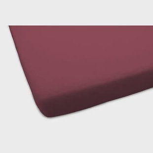 Dutch Dreams Hoeslaken Flanel Stretch - 25cm Hoek - 2x - bordeaux