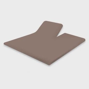 Eleganzzz Splittopper Hoeslaken Perkal Katoen - taupe