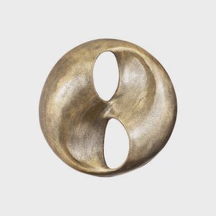 PTMD Deuie Brass Casted Alu Wall Panel Rounded Small