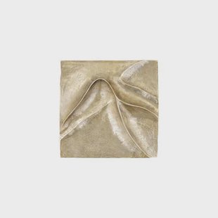 PTMD Gihan Gold Casted Alu Wall Panel Wave Lines S