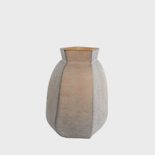 Light&living Vaas 28x25,5x40 cm VELIKO glas donker bruin