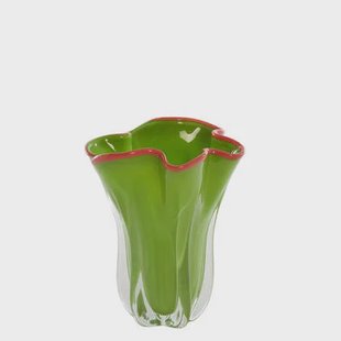 Light & Living - Vaas KAZUNO - Ø22x27cm - Groen