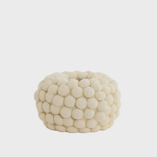 Light & Living - Vaas SEA URCHIN - Ø40x23.5cm - Wit