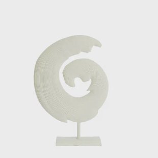 Light & Living - Ornament SHWIBA - 43x15x60cm - Wit