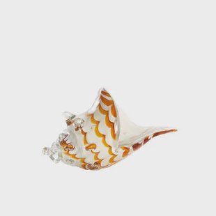 Light & Living - Ornament SHELL - 28x12x16cm - Wit