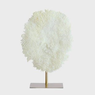Light & Living - Ornament CORAL - 46x20x69cm - Wit