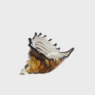 Light & Living - Ornament SHELL - 28x12x16cm - Bruin