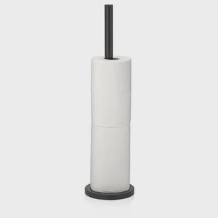 Toiletrolhouder, Voor 5 Rollen, 57 cm, Zwart - Kela | Carta