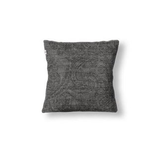 Zo Home Sierkussen Paisley di Lino - dark grey 50x50cm