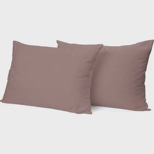 Eleganzzz Kussensloop Hotelsluiting Perkal Katoen - rose 60x70cm