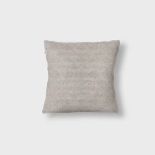 Zo Home Sierkussen Paisley di Lino - sandy beige 50x50cm