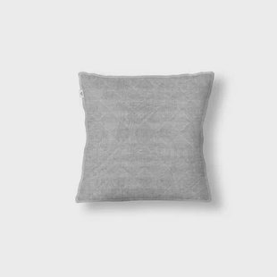 Zo Home Sierkussen Paisley di Lino - dove grey 50x50cm