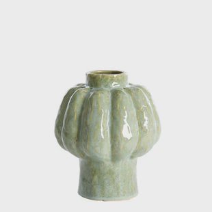 Light & Living - Vaas ALIVERI - Ø21.5x25cm - Groen