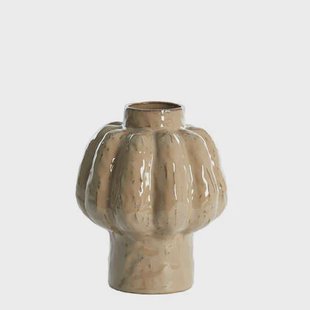 Light & Living - Vaas ALIVERI - Ø21.5x25cm - Bruin