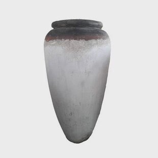 PTMD Kajetan White Round GRC High Pot S