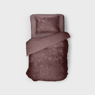 Eleganzzz Dekbedovertrek Crushed Velvet - rose