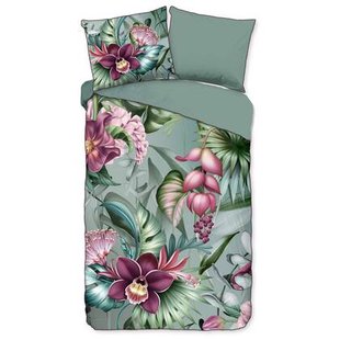 Descanso Dekbedovertrek Biologische Katoen Satijn Allison - multi