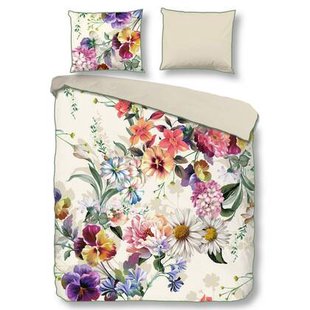 Descanso Dekbedovertrek Biologische Katoen Satijn Novara - ecru