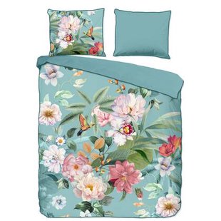 Descanso Dekbedovertrek Biologische Katoen Satijn Fungi - multi