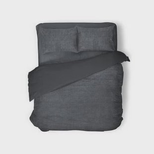Eleganzzz Dekbedovertrek Teddy Pluche - anthracite