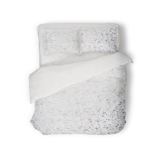 Eleganzzz Dekbedovertrek Foil Velvet - white