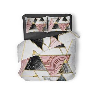Eleganzzz Dekbedovertrek Micropercal Geometric - multi