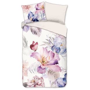 Descanso Dekbedovertrek Biologische Katoen Satijn Caen - multi