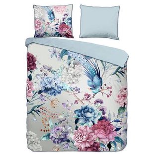 Descanso Dekbedovertrek Biologische Katoen Satijn Mondet - grey