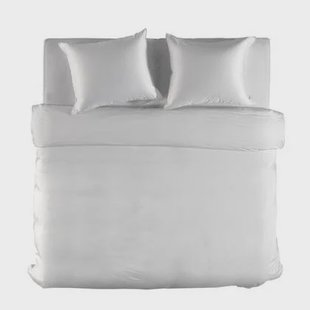 Yellow Dekbedovertrek Bamboo - quartz white