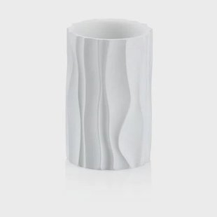 Badkamer Drinkbeker, Polyresin, Wit - Kela | Merida