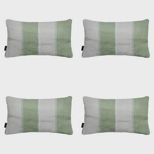 Madison - Sierkussen Banda kaki - Ca. 30x50 cm - Set van 4