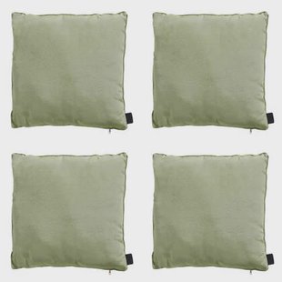 Madison - Sierkussen Panama sage - Ca. 45x45 cm - Set van 4
