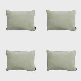 Madison - Sierkussen Panama sage - Ca. 40x60 cm - Set van 4