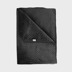 Yellow Bedsprei Madeline - ink black