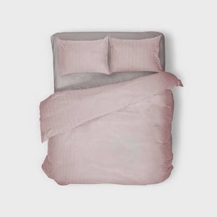 Eleganzzz Dekbedovertrek Hotel Kwaliteit Satijn Streep blush