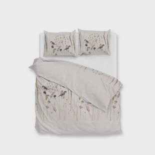 Zo Home Dekbedovertrek Katoen Terassaco - beige