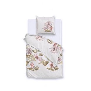 Zo Home Dekbedovertrek Katoen Satijn Guscio - beige