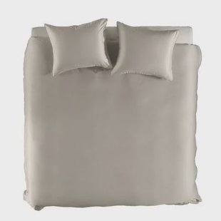 Yellow Dekbedovertrek Bamboo - flint grey