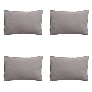 Madison - Sierkussen Panama taupe - Ca. 40x60 cm - Set van 4