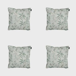 Madison - Sierkussen Palma natural - Ca. 50x50 cm - Set van 4