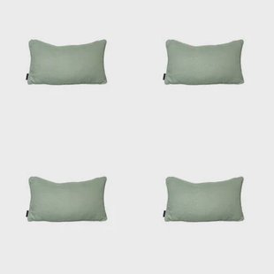 Madison - Sierkussen Napels kaki - Ca. 30x50 cm - Set van 4