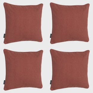 Madison - Sierkussen Terra canvas eco+ - Ca. 50x50 cm - Set van 4