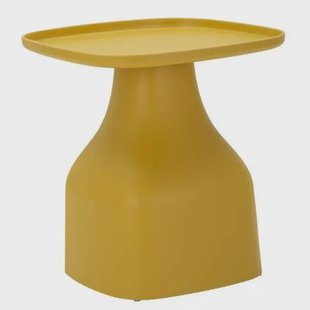 Plastic tafel geel cm 48x48x50