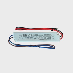 Karman LED driver voor buitenlampen, 18 W, 350 mA, IP67