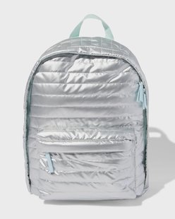 HEMA Schooltas Met Voorvak 40x30x5cm Iriserend HEMA Schooltas Met Voorvak 40x30x5cm Iriserend